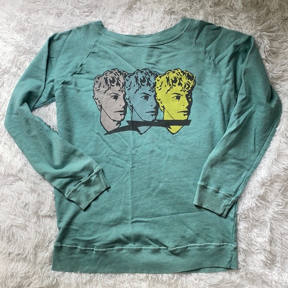Daydreamer Sweaters - Daydreamer Statue of David blue sweatshirt S